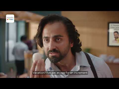 Agoda's ‘Escape the Stress, See The World For Less’ campaign. 