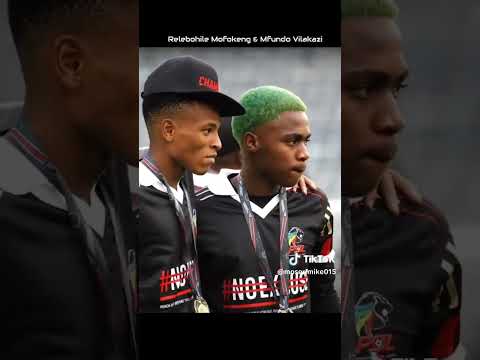 Mofokeng & Mfundo Vilakazi ❤️⭐️☠️ #orlandopirates #mofokeng #mfundovilakazi #carlingcup #allstar