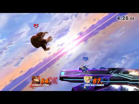 Smash Bros Wii U-TFY~Richy(DK) vs Remzi (ZSS)