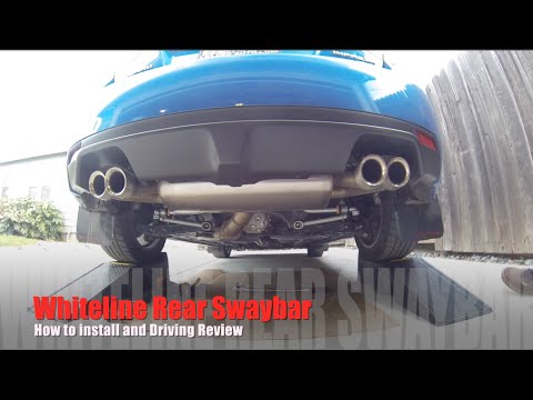 Whiteline Rear 24mm Swaybar Install