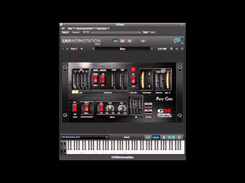 Pure Sine Synthesizer Plugin for UVI FREE Player Workstation