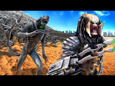 ALIEN Army Invades City - Ultimate Epic Battle Simulator 2