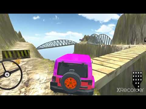 Jeep Driving Simulator Prado hill Drive  offroad jeep driving  simulator game play #1