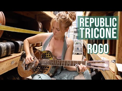 Republic TriCone Resonator Guitar | Rogo at Norman's Rare Guitars
