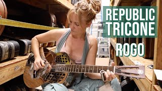 Video thumbnail for Republic TriCone Resonator Guitar | Rogo at Norman's Rare Guitars by Normans Rare Guitars