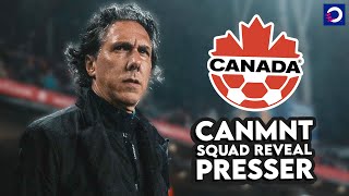 Mauro Biello on CanMNT call-ups, dropping veterans, and more 🎙️ | SQUAD REVEAL