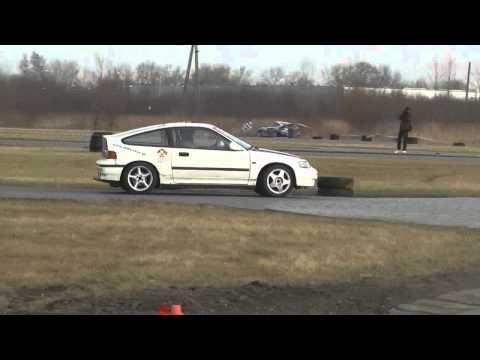 Wrocławska Liga Time Attack 2014 - II Runda - przemeku - Honda CRX
