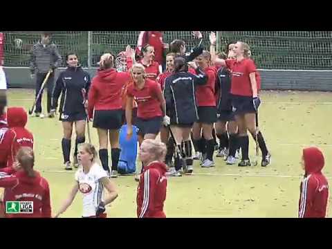 1. Feldhockey Bundesliga Damen RWK vs. RRK 3:4 n7m SO 03.10.2009 Highlghts