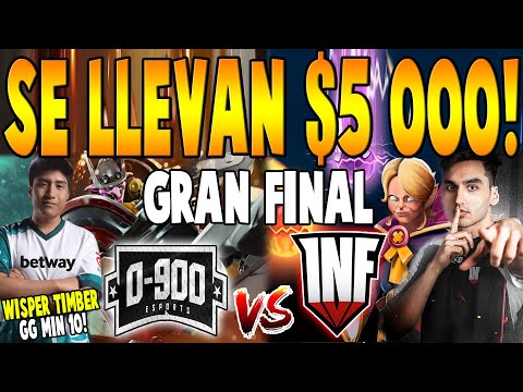 0-900 vs INFAMOUS [BO5] - GRAN FINAL 🏆 "Se Llevan $5 000 Dolares" - BITEL TRUE FIGHTER DOTA 2