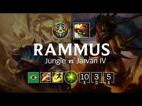 Rammus Jungle vs Jarvan IV - BR Challenger Patch 8.8