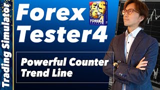 Powerful Counter Trend Line Strategy over Forex Tester 4  / 7 September  2020