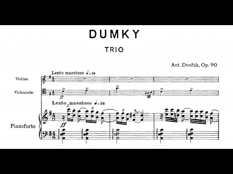 A. Dvořák – Piano Trio No. 4 in E Minor "Dumky", Op. 90 (Beaux Arts Trio)
