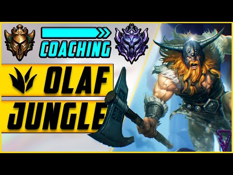 Gold Olaf Jungle In-depth Coaching - Return To Diamond! | League of Legends Jungle Guide