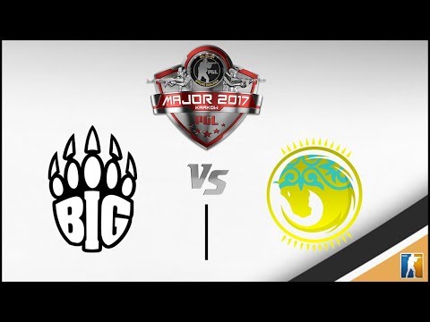 BIG vs Tengri - round 2 - BO1 Map @Cobble - PGL Major Krakow 2017 Main Qualifier Day 2 - CSGO
