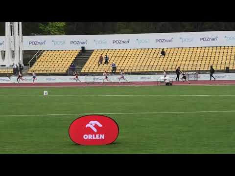 300m kobiet bieg 4 - Poznań 20230429