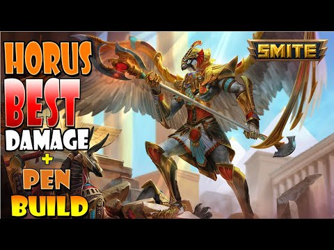 SMITE - Horus Best Damage + Pen Build