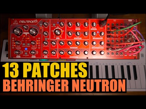 13 Patches for Behringer Neutron (No Talking)