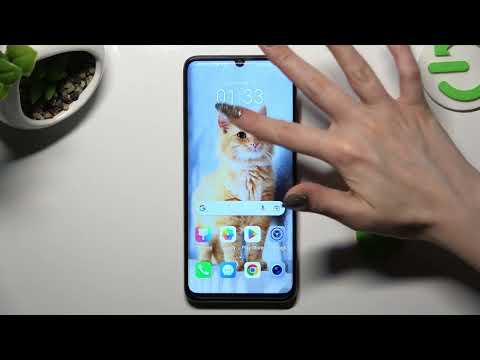 How to Turn On / Turn Off the Orientation Lock on a HONOR X7A - Screen Auto Rotate - Portrait Lock
