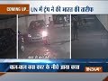 Kid escape unhurt after car runs over him in Mumbai (watch video)