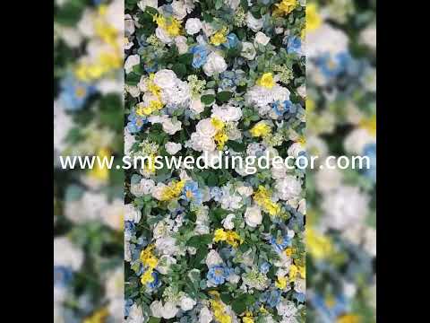 Decoração de parede de flores para vídeo de exibição de casamento - Conhecimento
