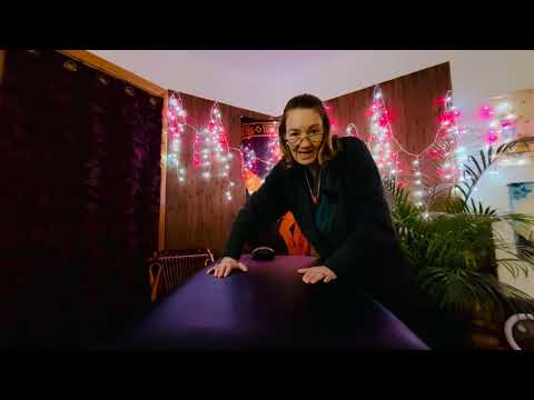 Reiki ASMR Couch Healing Neck, Shoulders, Spine & Hips