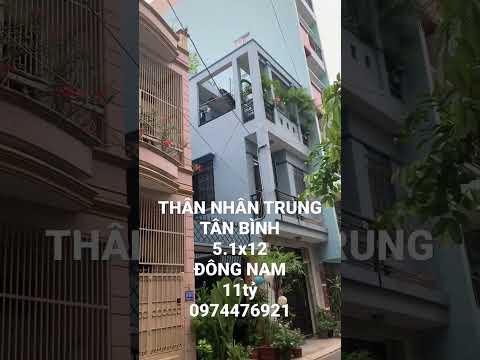 Cần bán gấp nhà 58m2 -hxt thông- 4t-4pn-4wc- Thân nhân Trung-Tân Bình -nhỉnh 11ỷ