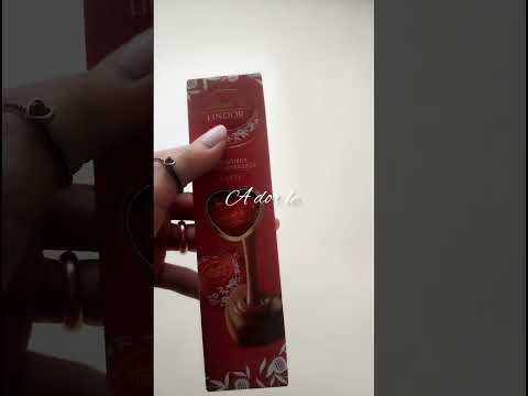 Ti volgio bene ❤️ |Lindt heart shape chocolate #shorts