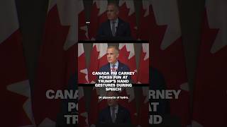 Canadian PM Carney mimics Trump hand gestures during government speech, draws crowd laughter