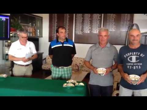 Premiazione gara COPPA CONSIGLIO - G.C.Punta Ala 25.08.2016