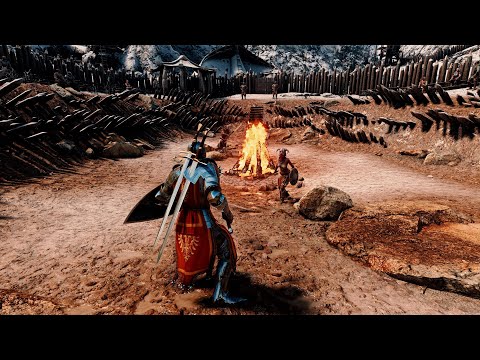 Skyrim INVICTA 4K Ultra Modded Gameplay Showcase - Combat & Animations Modlist Update (4K 60FPS PC)