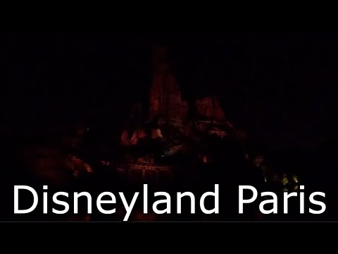 Big Thunder Mountain Night Ride Onride POV | Disneyland Paris Roller Coaster
