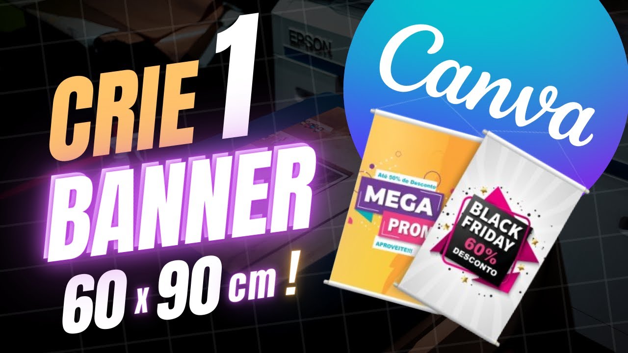 Como Fazer Artes para DIFERENTES MEDIDAS no CANVA (BANNERS DE PAREDE, FAIXAS, E FACHADAS)