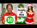 HUSBAND RATES MY CHRISTMAS COSTUMES