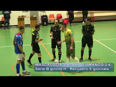 CALCIO A 5 SERIE B/H. 6°GIORNATA '20-'21. MASCALUCIA-CASALI DEL MANCO 2-6 Highlights (12/1/2021)