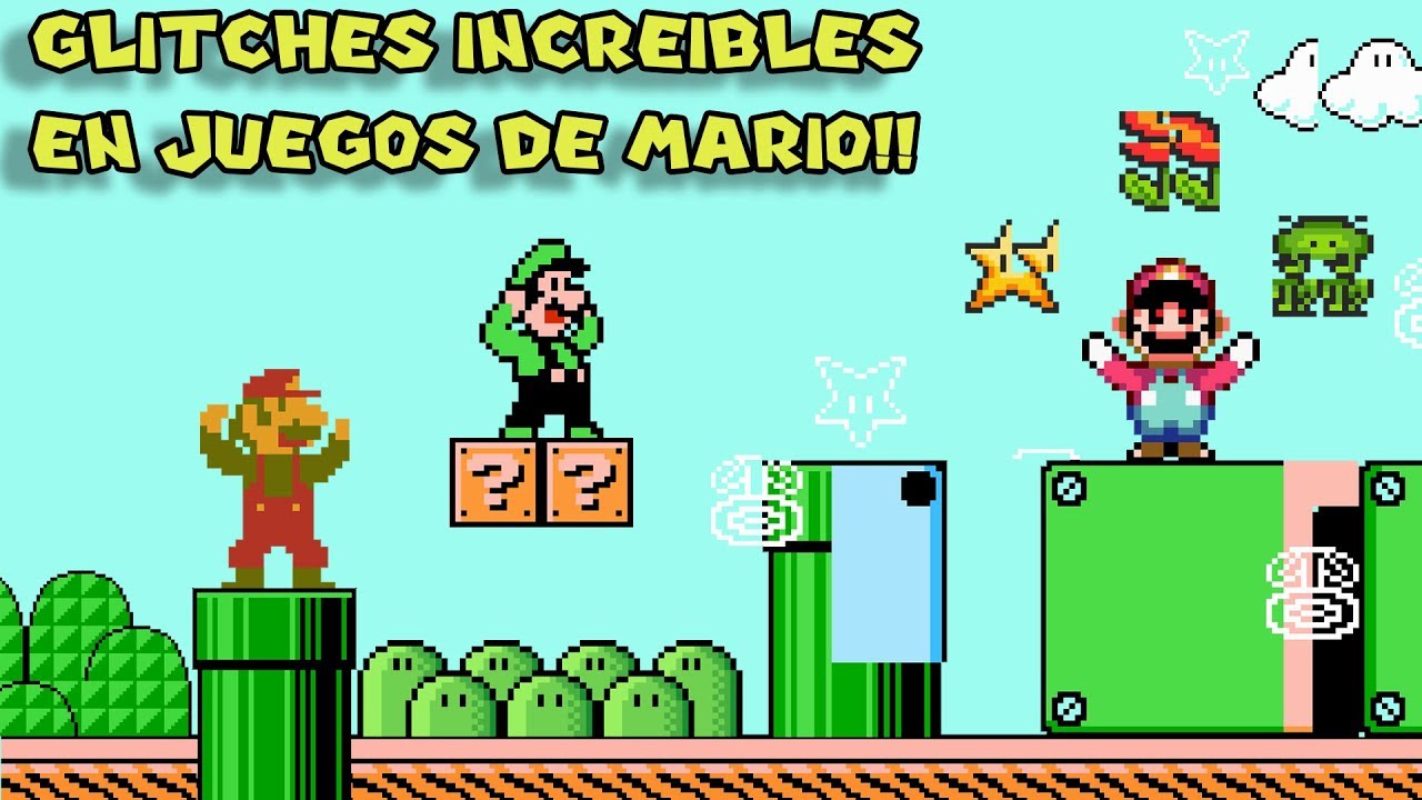 Los Glitches más Increíbles y Locos en Juegos de Mario - Pepe el Mago