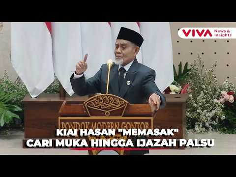 Gaya Satire Pemimpin Gontor di Depan Prabowo, Cari Muka hingga Ijazah Palsu