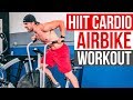 FAST Cardio Airbike Workout (Lose FAT with HIIT)
