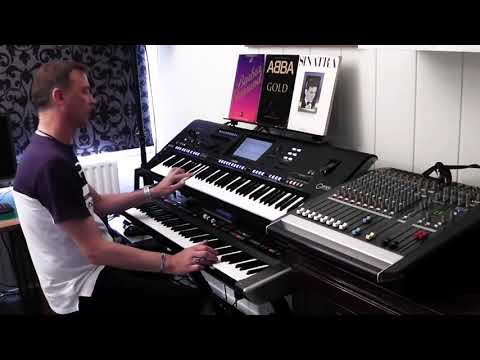 Zwei Gitarren Am Meer Billy Vaughn And His Orchestra Yamaha Genos Roland G70 by Rico