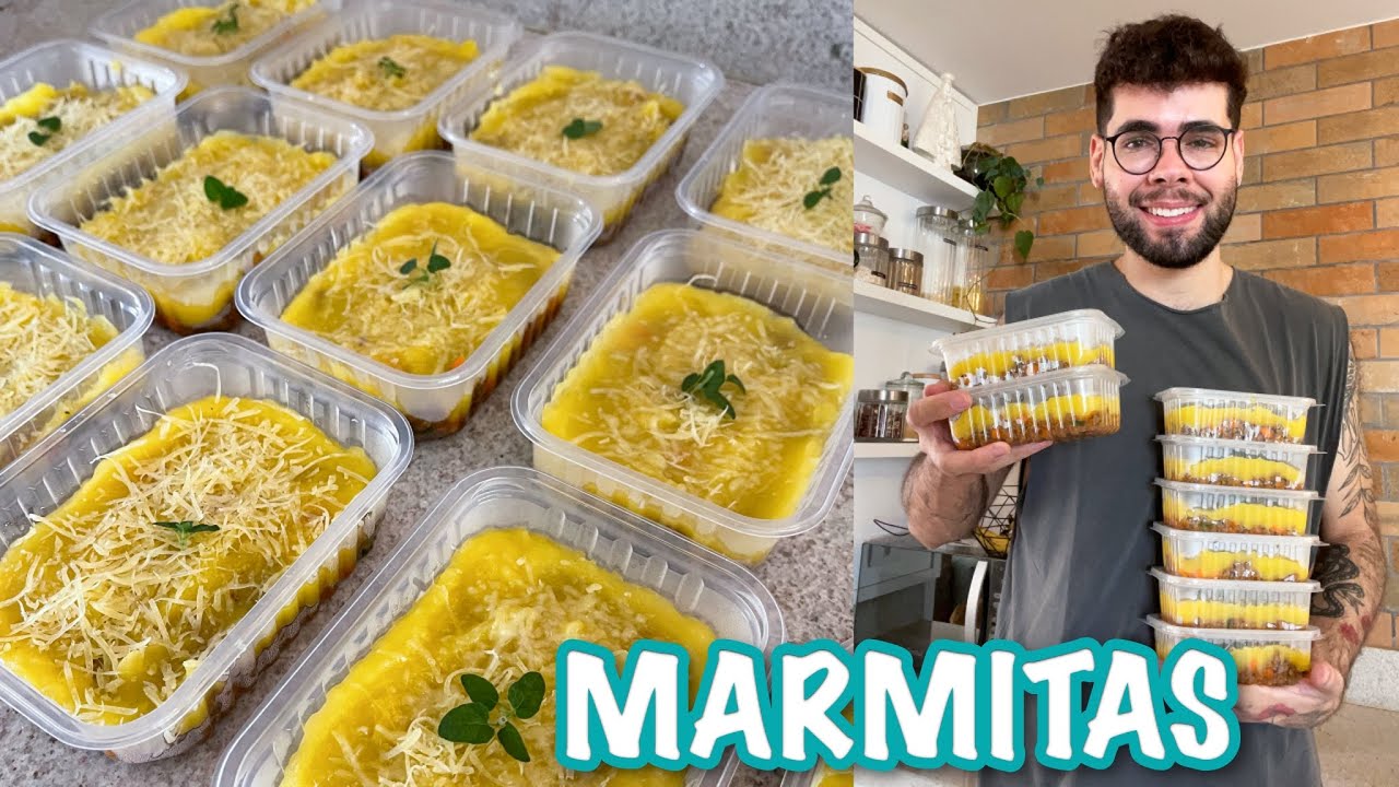 PREPARANDO AS COMIDAS DA SEMANA | MARMITAS SAUDÁVEIS | CARDÁPIO SIMPLES E GOSTOSO