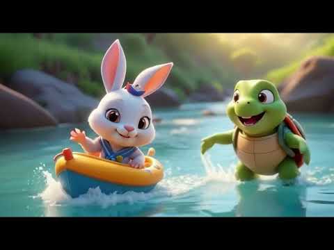Rainbow River Ride 🌈🛶 | Color Adventure Song for Kids | Fun Nursery Rhyme