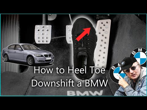 How to Heel-toe Downshift a BMW