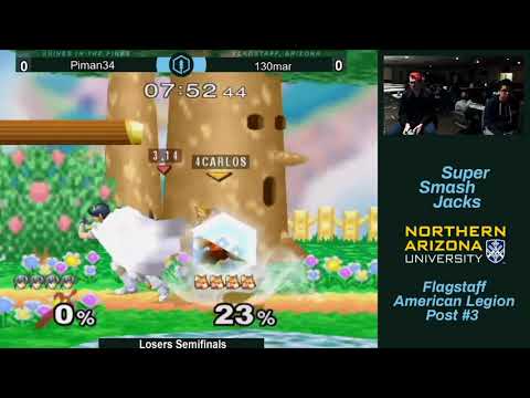 Shine in the Pines 4 - Melee Amatuer Bracket - Losers Semi Finals - Piman34 vs 130mar