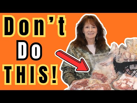 How We Vacuum Seal Meat for Long Term Food Storage