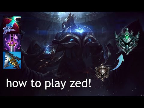 Zed guide - league of legends.                            Mid zed s12