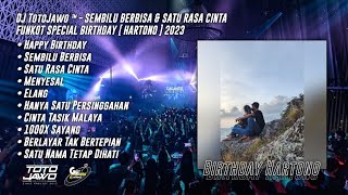 Download lagu DJ TotoJawo ™ - SEMBILU BERBISA & SATU RASA CINTA FUNKOT SPECIAL REQUEST [ Hartono ] 2023 mp3