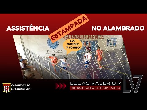 FUTSAL 2023 / FPFS SUB-18 - ASSISTÊNCIA ESTAMPADA NO ALAMBRADO