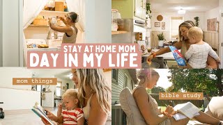 A REALISTIC DAY IN MY LIFE AS A MOM....bible study, housework and mom things