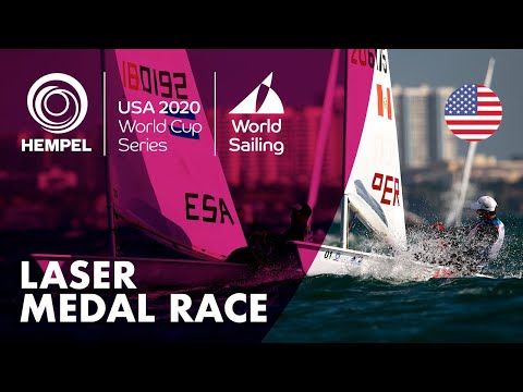Laser Medal Race | Hempel World Cup Series Miami 2020