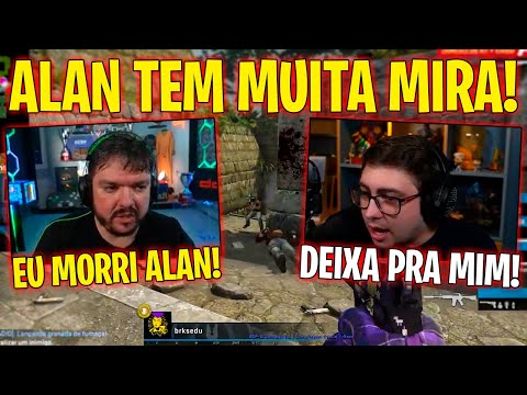 ALANZOKA MAL COMEÇOU E JÁ CARREGA O GAU! KKKKKKKKKKKKKKKKK