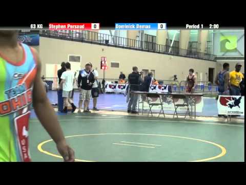FILA Cadet 63 KG Stephen Persaud vs. Dominick Demas